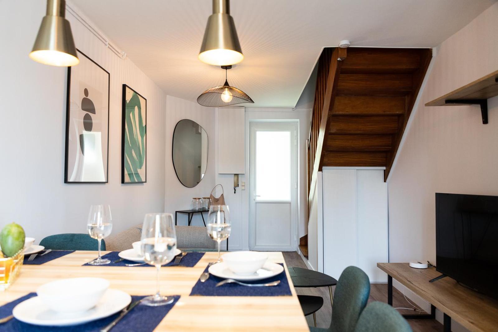 Charmant Duplex Angers Buitenkant foto